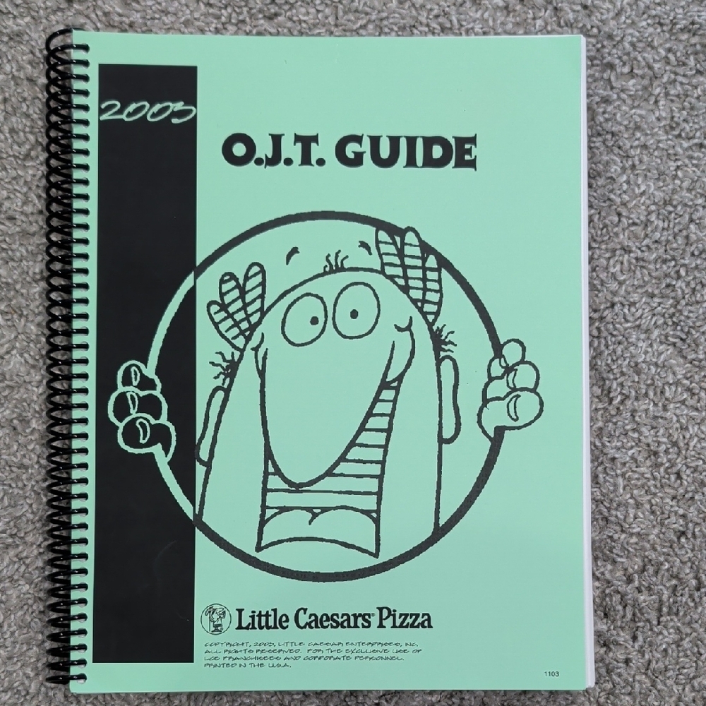Little Caesars OTJ Guide 2003
